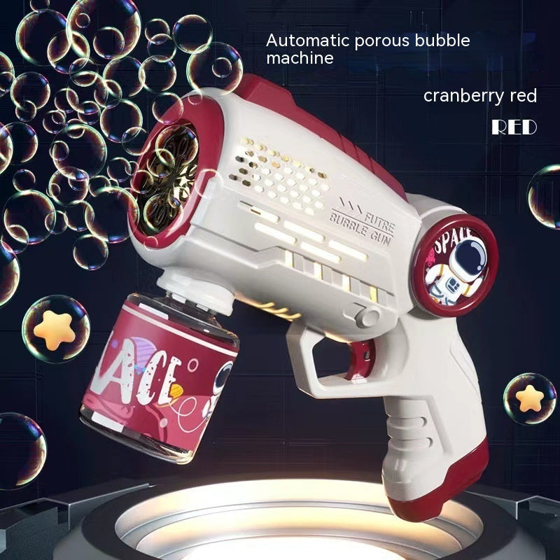 Space Bubble Gun Electric Fully Automatic Children's Handheld