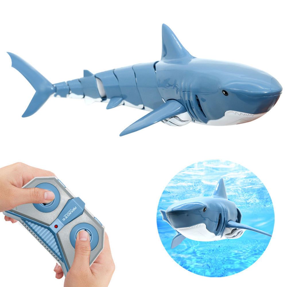 Remote Control Shark 2.4G Remote Control Fish Children's Toys Summer Water Toys