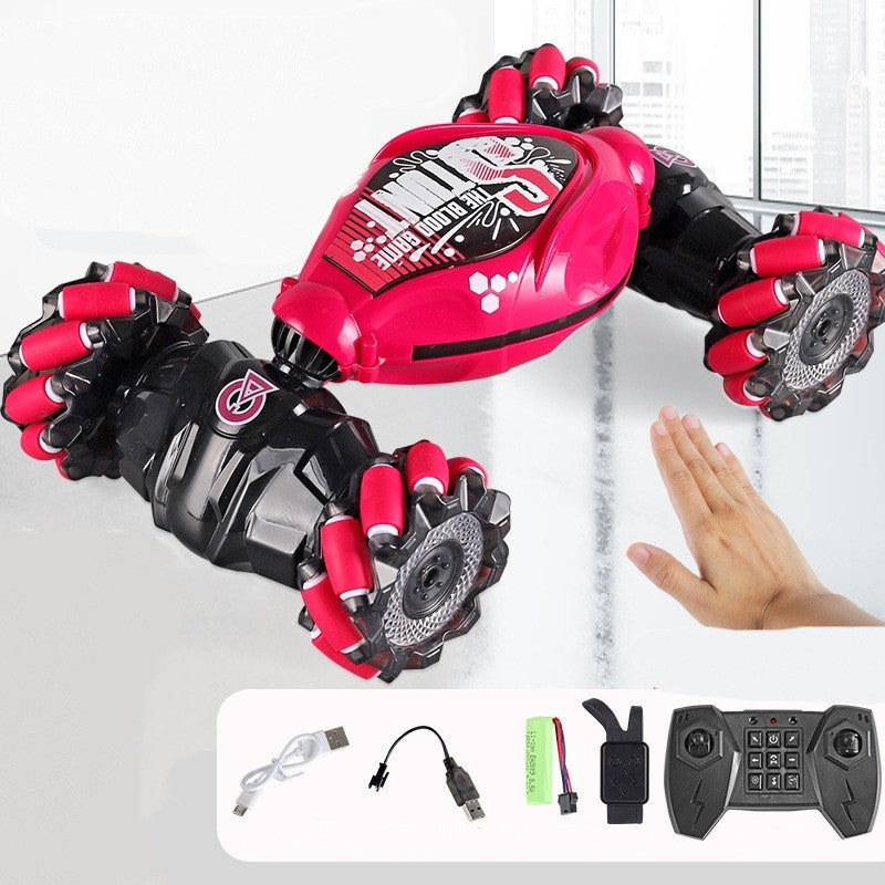 Gesture Sensing Twisting Rc Remote Control Toy Transforming Car