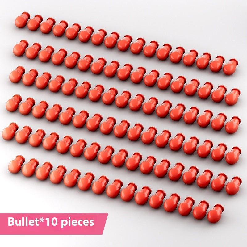 Children's Toys Soft Bullet Gun Cartridges With Blowback Shells