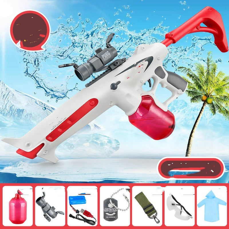 Electric Continuous Water Gun For Children's Water Spray