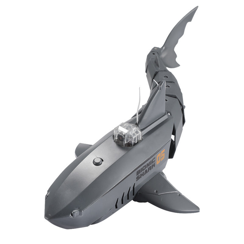 Shark Remote Control Mobile Phone App Camera 30W Charging Electric Soakable Swing Megalodon Model Children's Toy
